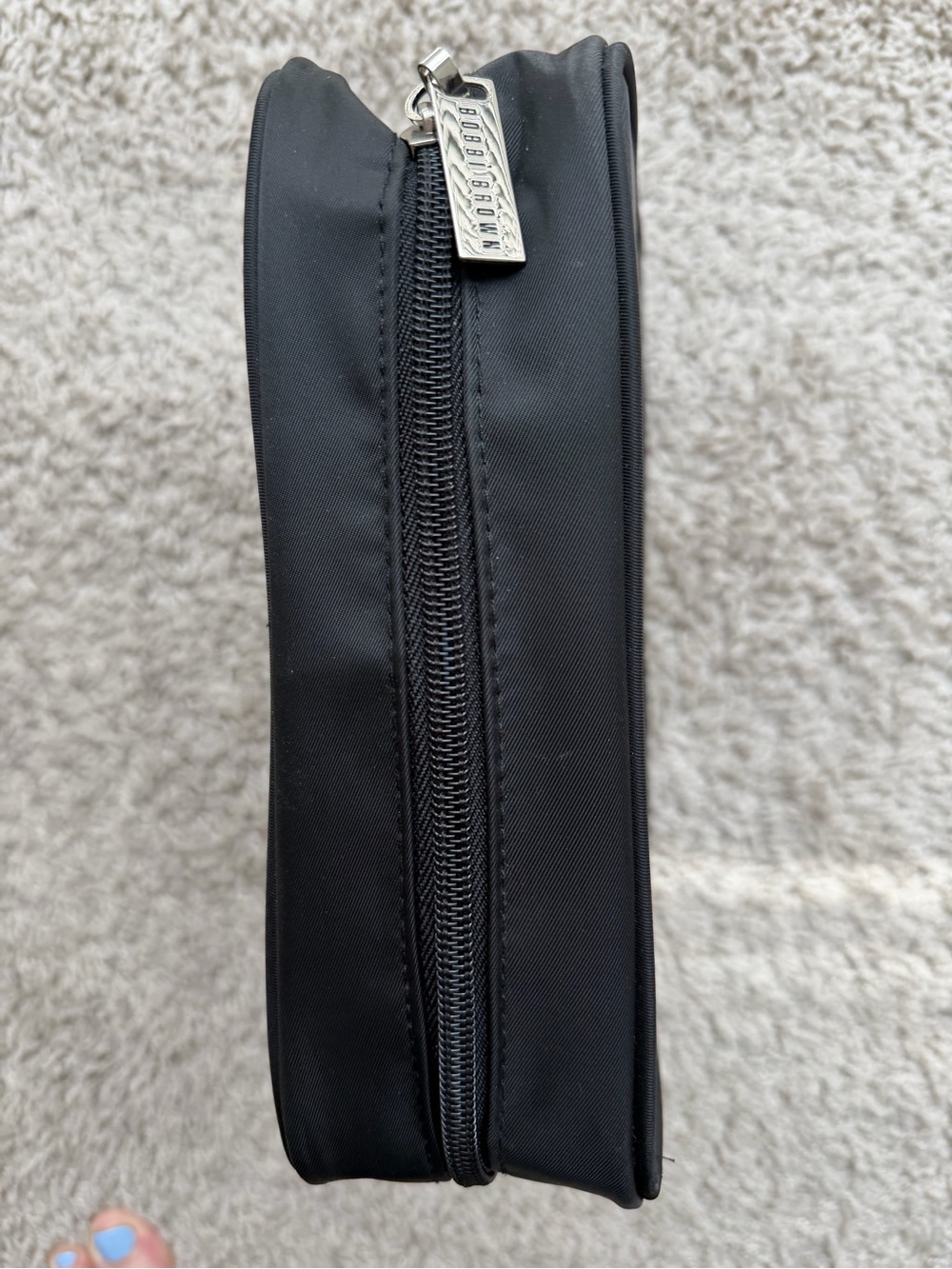 Black Travel Makeup and/or jewelry pouch by Bobbi Brown. Like new. - Picture 4 of 4